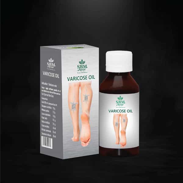 Sbm Ayur Ayurvedic Oil 100 Ml | Improves Blood Circulation | Leg Pain Relief Natural Oil