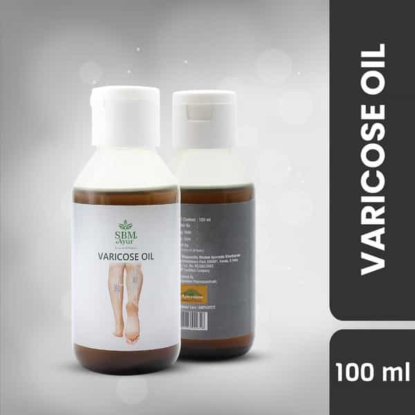 Sbm Ayur Ayurvedic Oil 100 Ml | Improves Blood Circulation | Leg Pain Relief Natural Oil