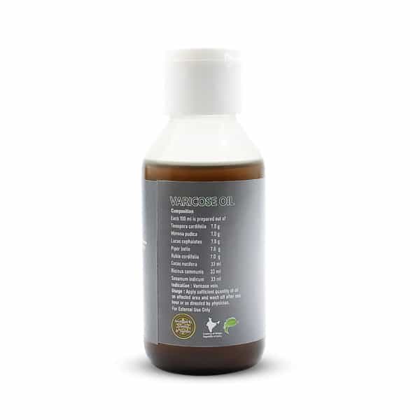 Sbm Ayur Ayurvedic Oil 100 Ml | Improves Blood Circulation | Leg Pain Relief Natural Oil
