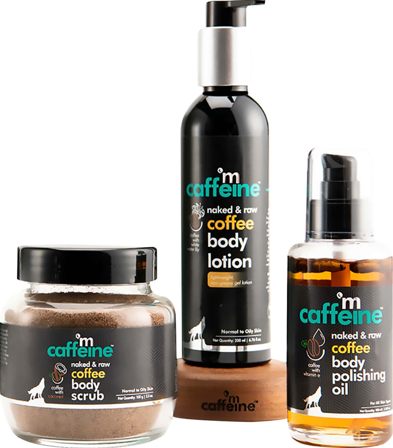 Mcaffeine Body Toning & Polishing Kit (400 Ml)
