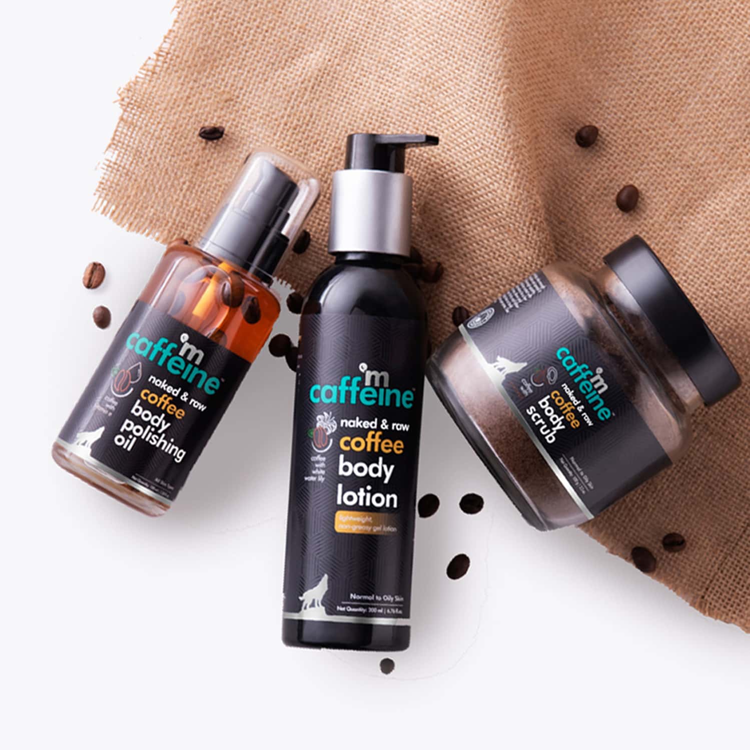 Buy MCAFFEINE BODY TONING & POLISHING KIT (400 ML) Online & Get Upto 60