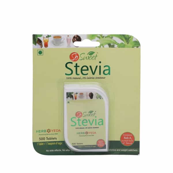 So Sweet Stevia (500) Tablets Dispenser - Sugar Free