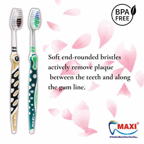 Maxi Cherry Soft Toothbrush (Pack Of 12)