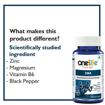 Onelife Zma - 60 Capsules