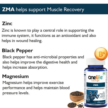 Onelife Zma - 60 Capsules