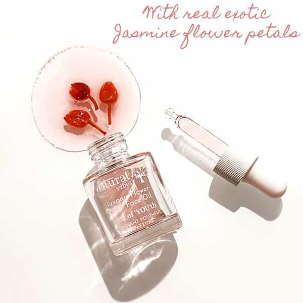Natural Vibes - Anti Ageing Nirvana Flower Night Face Oil 20Ml- Vitamin A | C & E