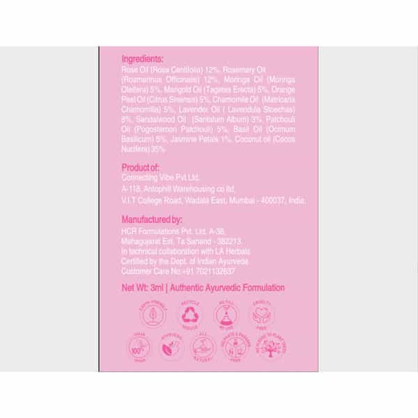 Natural Vibes - Anti Ageing Nirvana Flower Night Face Oil 20Ml- Vitamin A | C & E