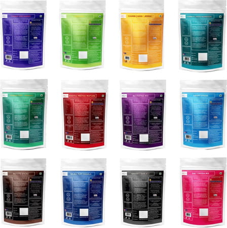 Healthy Treat Roasted Snacks Combo - Pack Of 12 Assorted Snacks