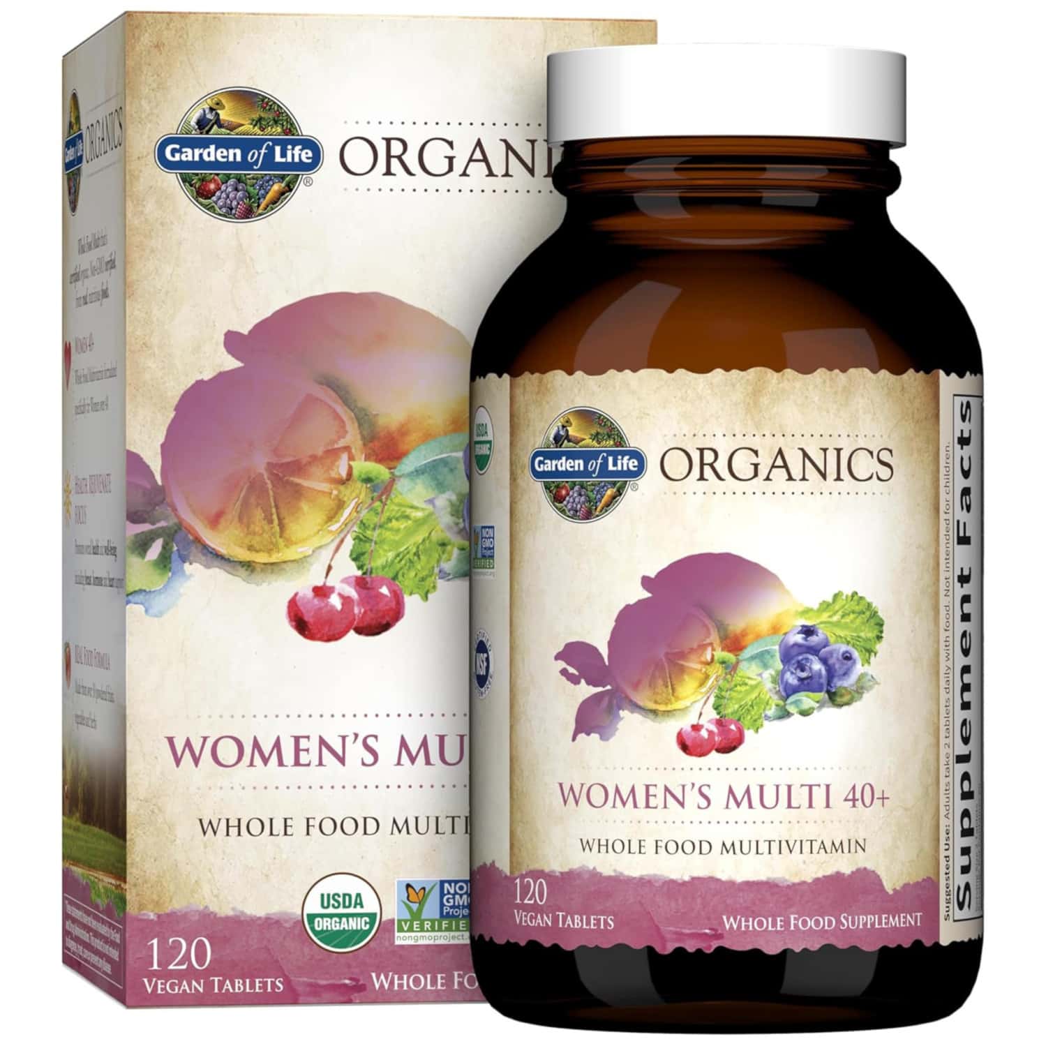 Garden Of Life Women 40+ Multivitamin | 120 Tablets