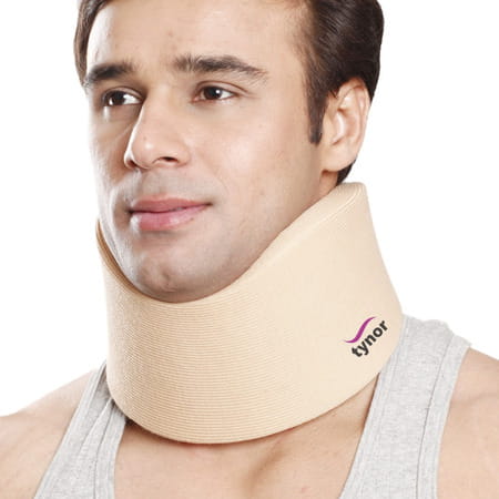 Tynor Cervical Collar Soft Beige Medium 1 Unit
