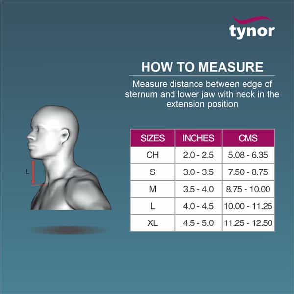 Tynor Cervical Collar Soft Beige Medium 1 Unit
