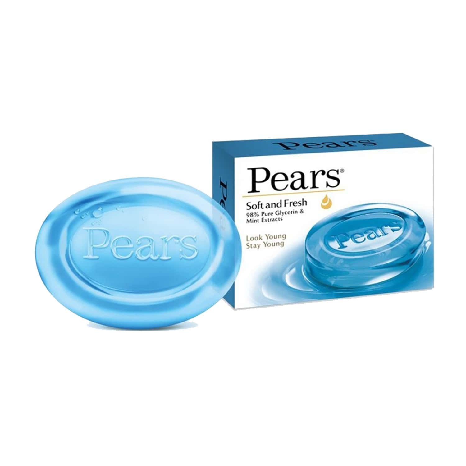 Buy PEARS SOFT & FRESH BATHING BAR WITH 98 PURE GLYCERINE & MINT