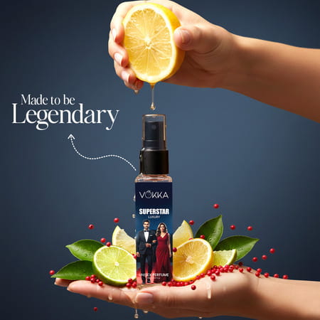 Vokka Pocket Perfume Superstar 8Ml | Unisex Luxury Long Lasting Perfume For Men & Women