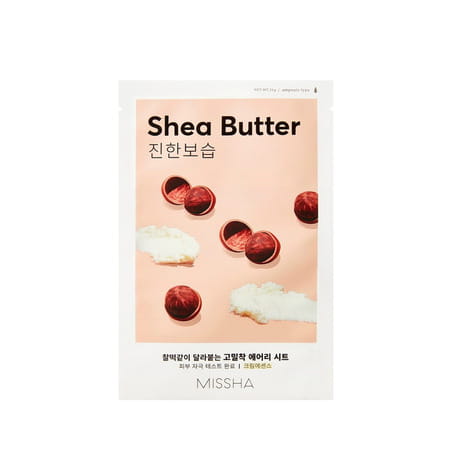 Missha Airy Fit Sheet Mask [Shea Butter] - Pack Of 5