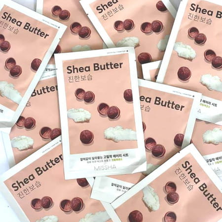 Missha Airy Fit Sheet Mask [Shea Butter] - Pack Of 5