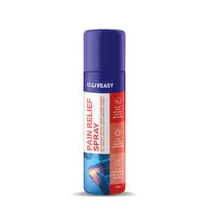 Liveasy Pain Relief Spray - 55 Gm - Lower Back Pain | Sprain | Neck & Joint Pain