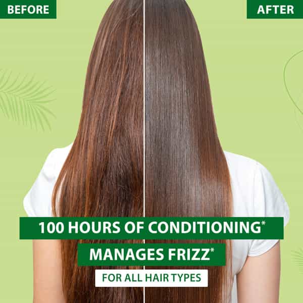 Nyle Naturals 100 Hours Conditioning Anti Dandruff Conditioner, Soothes Scalp & Manages Frizz,180Ml