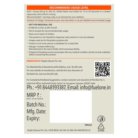 Fuel One Whey Max (Rich Chocolate | 1kg / 2.2lbs) | 27g Protein | Whey Protein Concentrate