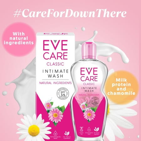 Evecare Classic Intimate Wash For Women - 90Ml