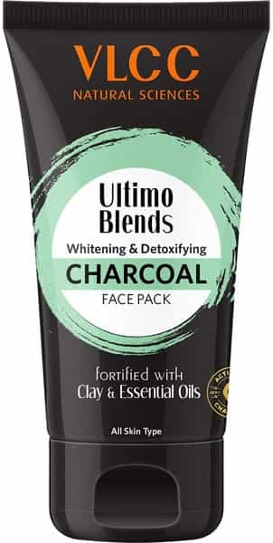 Vlcc Ultimo Blends Whitening & Detoxifying Charcoal Face Pack - 100 Gm