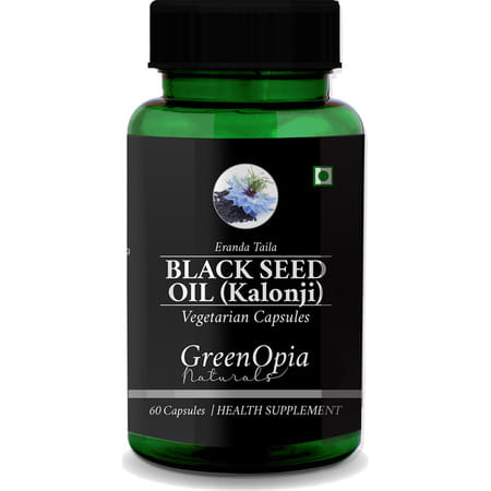 Greenopia Black Seed Oil 60 Liquid Filled Vegetarian Capsules