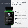 Greenopia Black Seed Oil 60 Liquid Filled Vegetarian Capsules
