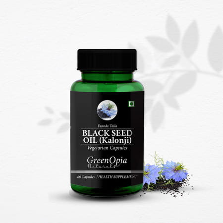 Greenopia Black Seed Oil 60 Liquid Filled Vegetarian Capsules