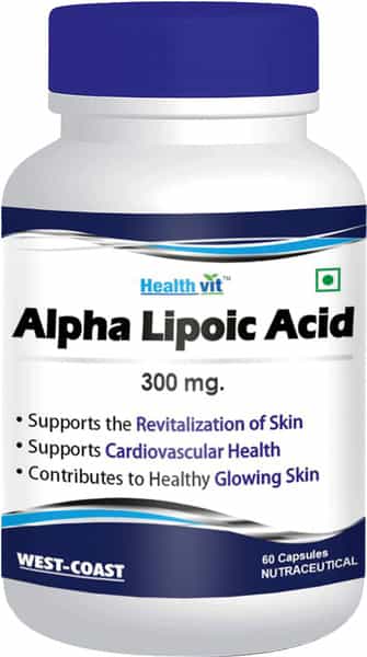 Healthvit Alpha Lipoic Acid 300Mg - 60 Capsules