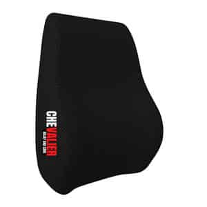 Chevalier Lumbar Support Backrest Compatible With Car | Office Chair - Universal Size - Black