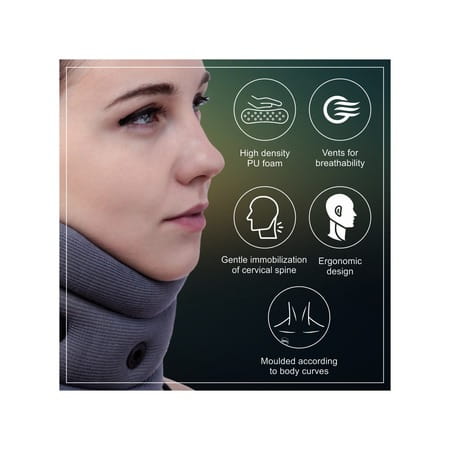 Bpl Orthocare Soft Cervical Collar Grey - S - 1pc