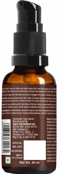 Wow Skin Science Caffeine Face Serum - 30 Ml