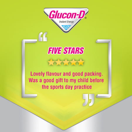 Glucon-D Nimbu Pani With 3 Benefits Of Energy | Recovery | And Immunity | 400 G