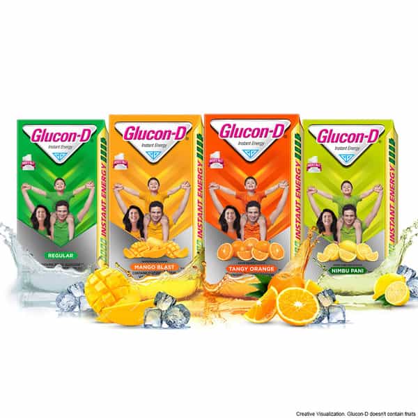 Glucon-D Nimbu Pani With 3 Benefits Of Energy | Recovery | And Immunity | 400 G