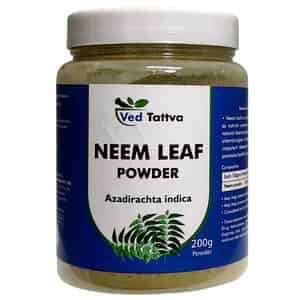 Ved Tattva Neem Powder (azadirachta Indica) Natural Neem Leaves Powder 200 Gms
