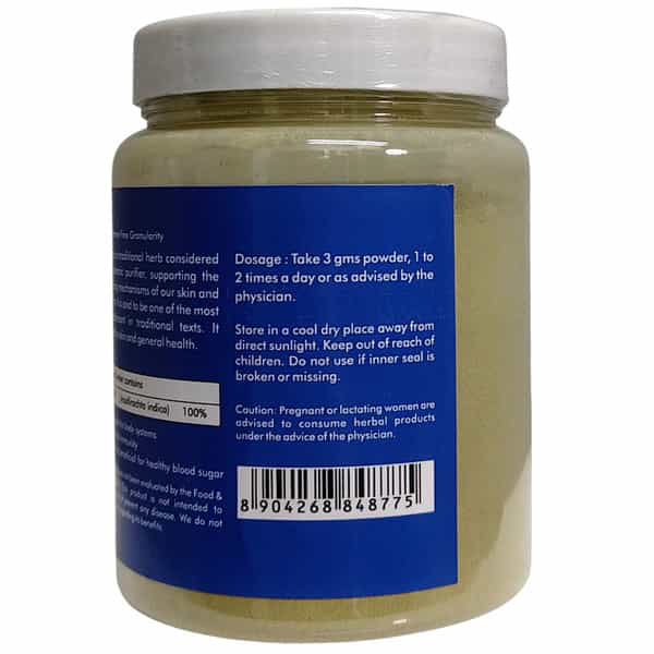 Ved Tattva Neem Powder (Azadirachta Indica) Natural Neem Leaves Powder 200 Gms