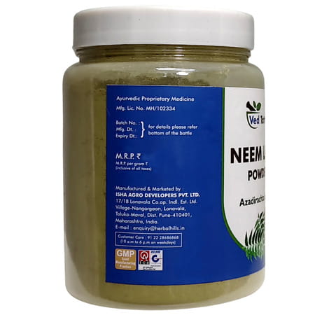 Ved Tattva Neem Powder (Azadirachta Indica) Natural Neem Leaves Powder 200 Gms