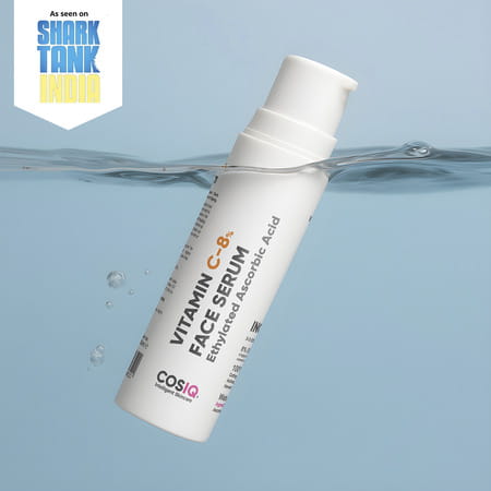 Cos-Iq Vitamin C-8% Face Serum 30Ml | Only 2 Ingredients | Safe And Effective