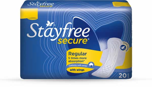 Stayfree Secure Cottony Wings - 20'S