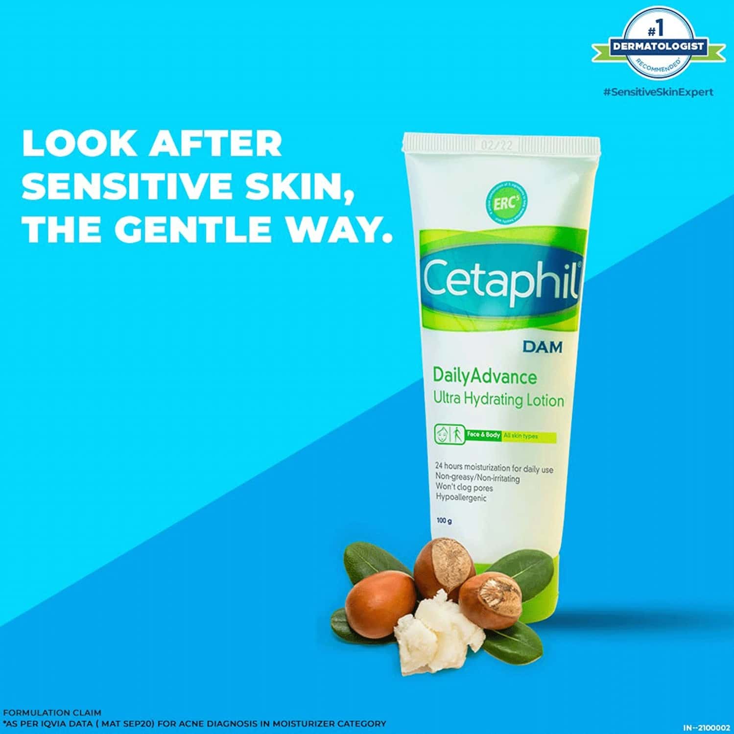 Buy CETAPHIL MOISTURISING LOTION 100ML DAM 100G MOISTURISING CREAM 80G