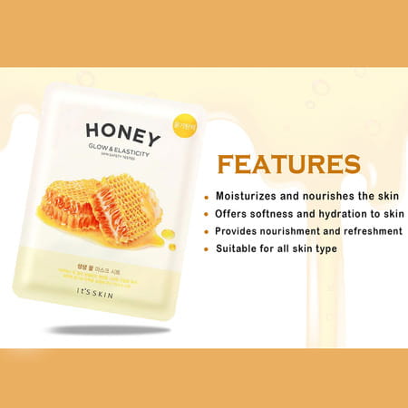 It'S Skin The Fresh Mask Sheet - Honey - Pack Of 5