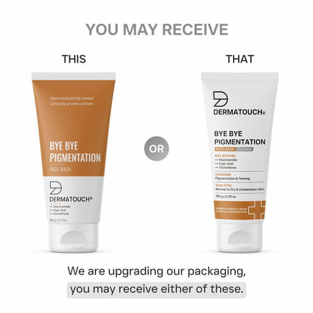 Dermatouch Bye Bye Pigmentation Face Wash - 150g