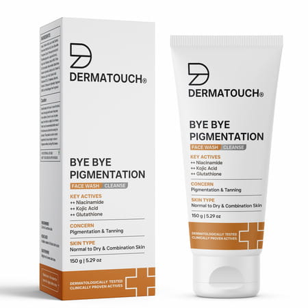 Dermatouch Bye Bye Pigmentation Face Wash - 150g