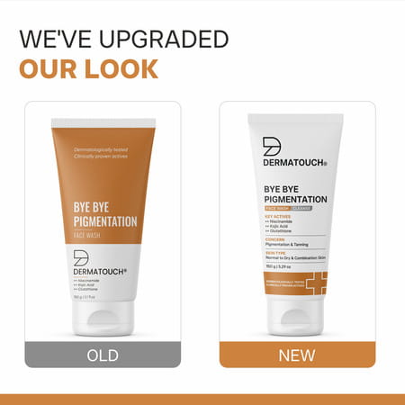 Dermatouch Bye Bye Pigmentation Face Wash - 150g
