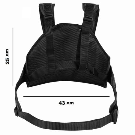 Magic Seat- 2 Wheelerkids Safety Seat Belt/Kids Carrier Protection For 2 Wheelers (Red-Alphabet R)