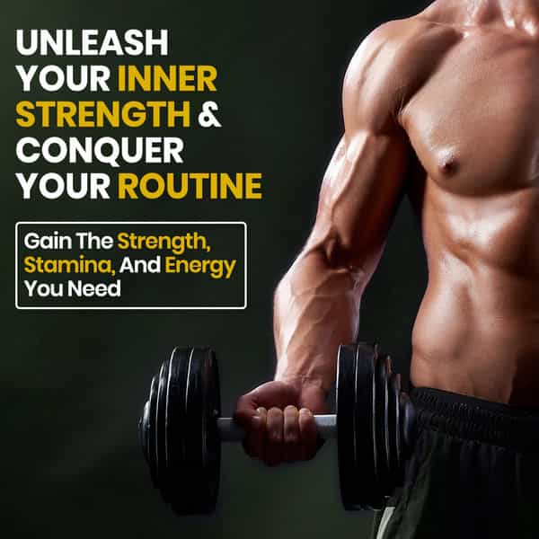 Vlado's Himalayan Organics Testosterone Booster | Supports Muscle & Energy Boost | 90 Veg Tabs
