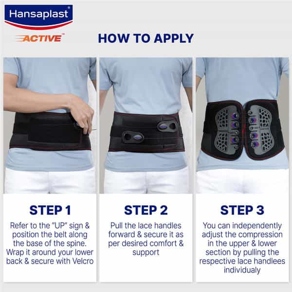 Hansaplast Active Lace Pull Ls Support Osfm