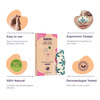 Sanfe Anti-Acne Nose Strip- Nose Strips For Instant Blackhead Removal- Pack Of 6 Strips