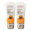 Lotus Herbals Radiance Boost Ubtan Face Scrub 100gm ( Pack Of 2 )