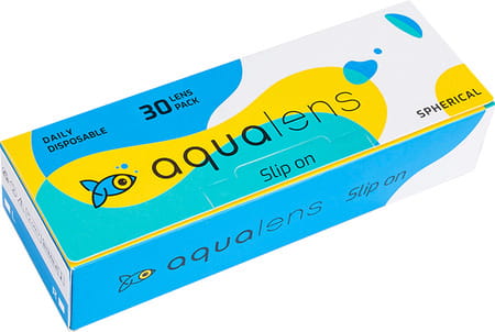 Aqualens Daily Disposable Contact Lenses (30 Lenses/Box) (-3)