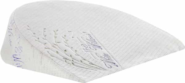 The White Willow Memory Foam Wedge Pregnancy Pillow For Maternity Belly Back Knee- C Shaped Multi